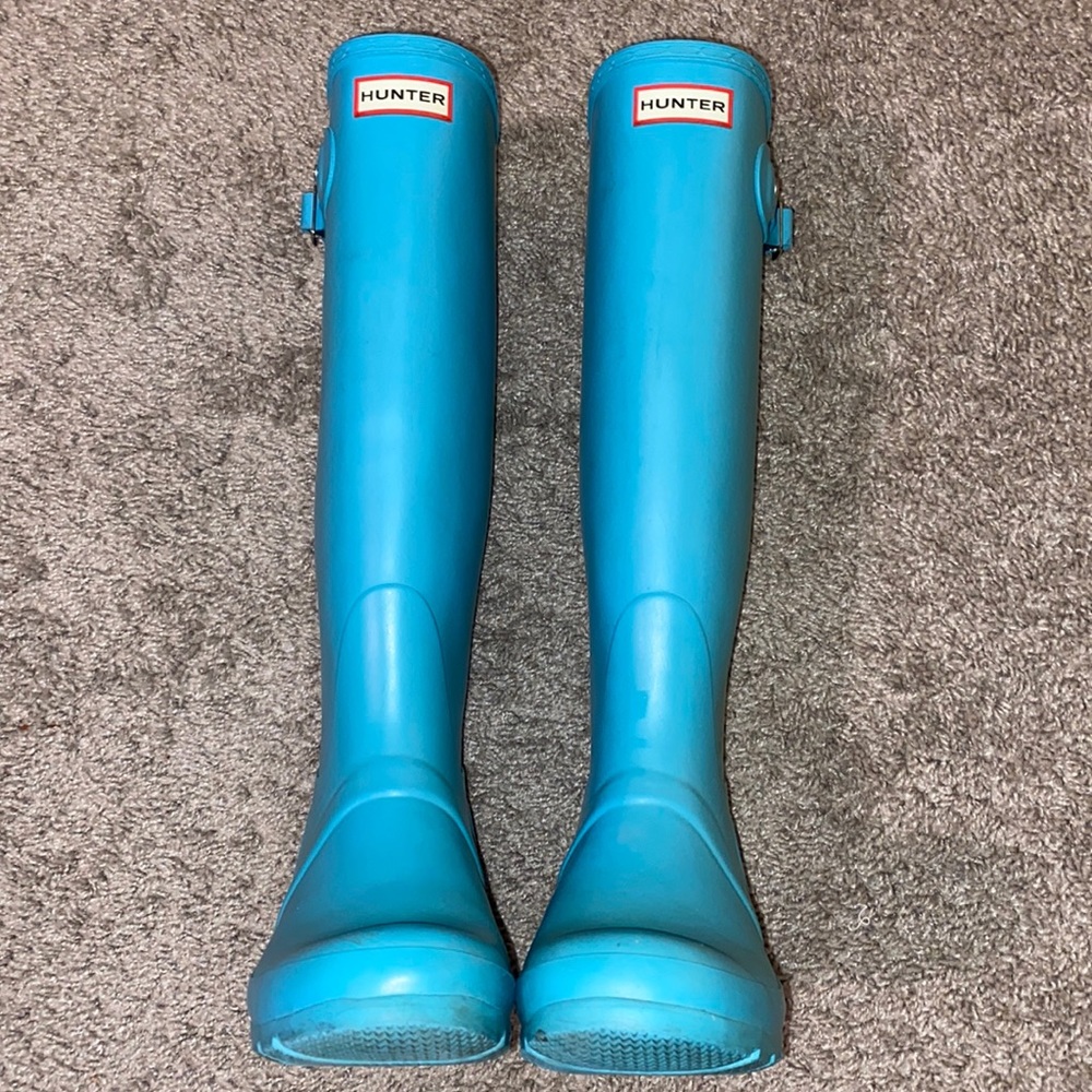 Tiffany Blue Hunter Boots